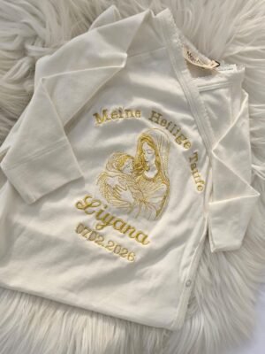 Taufset Junge und Mädchen personalisiert mit Namen und Designe