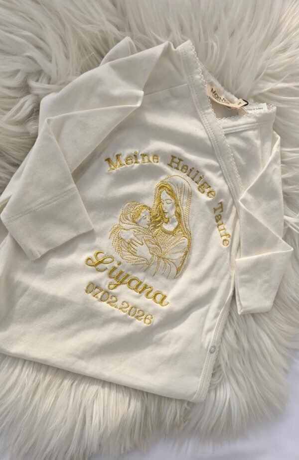 Taufset Junge und Mädchen personalisiert mit Namen und Designe