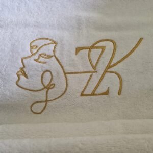 Kosmetik Handtuch – personalisiert mit Stickerei