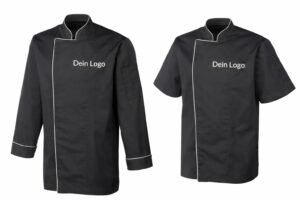 Kochjacke mit Stickerei – personalisiert mit Name oder Logo