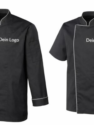 Kochjacke mit Stickerei – personalisiert mit Name oder Logo