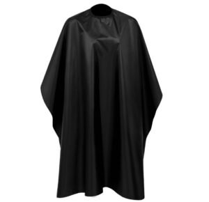 Friseurumhang Schwarz – Wasserdichter Barber Cape 150x120 cm