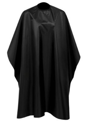 Friseurumhang Schwarz – Wasserdichter Barber Cape 150x120 cm